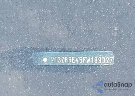 2015 Toyota Rav4 Le from USA, damaged, VIN 2T3ZFREV5FW189327